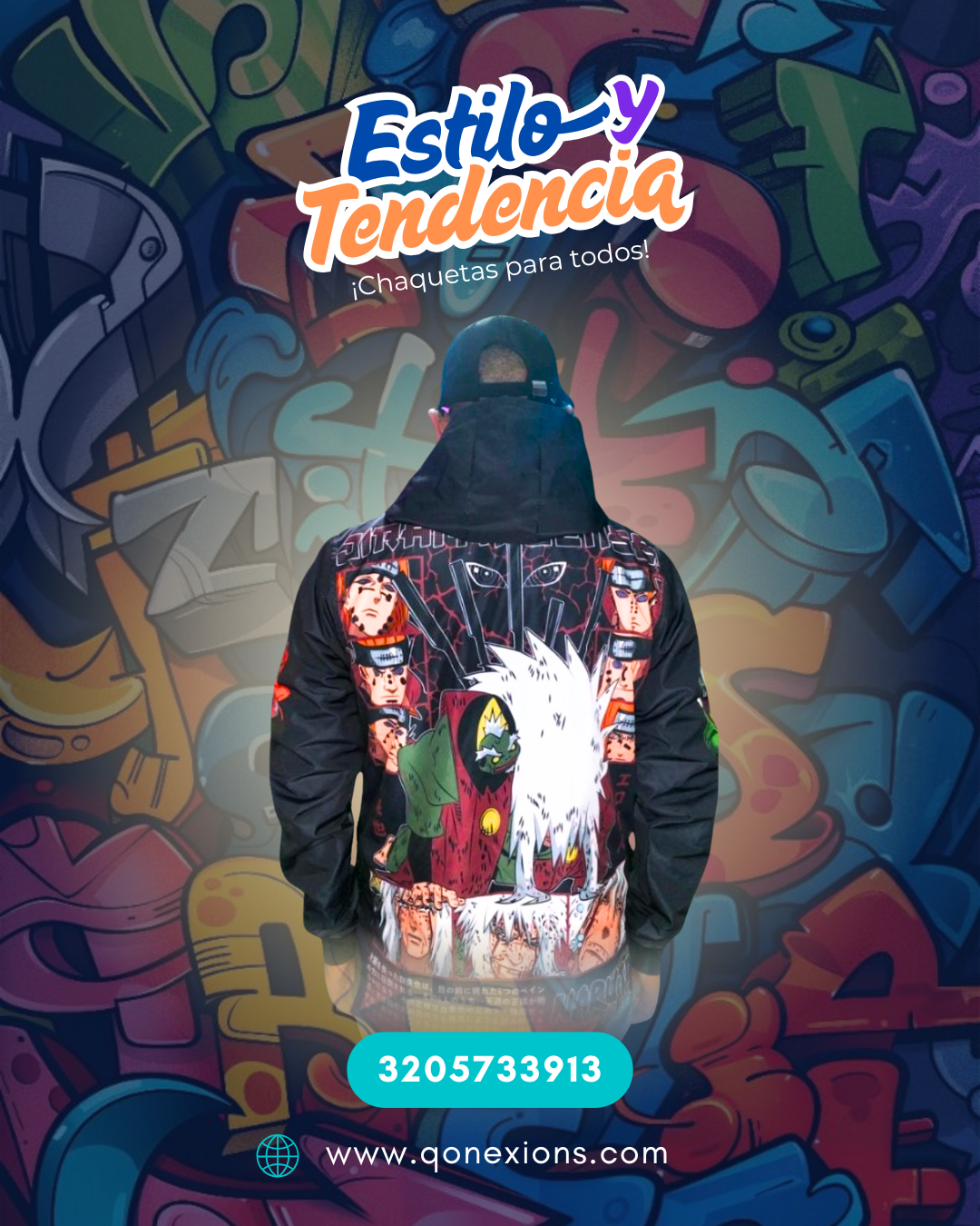 CHAQUETA PERSONALIZADA DE ANIME