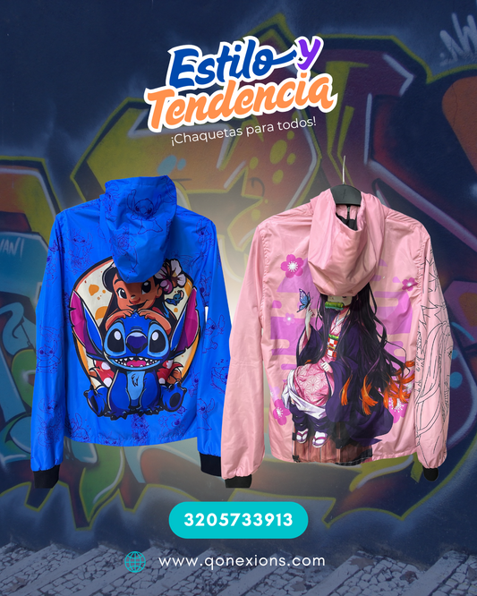 CHAQUETA PERSONALIZADA DE ANIME